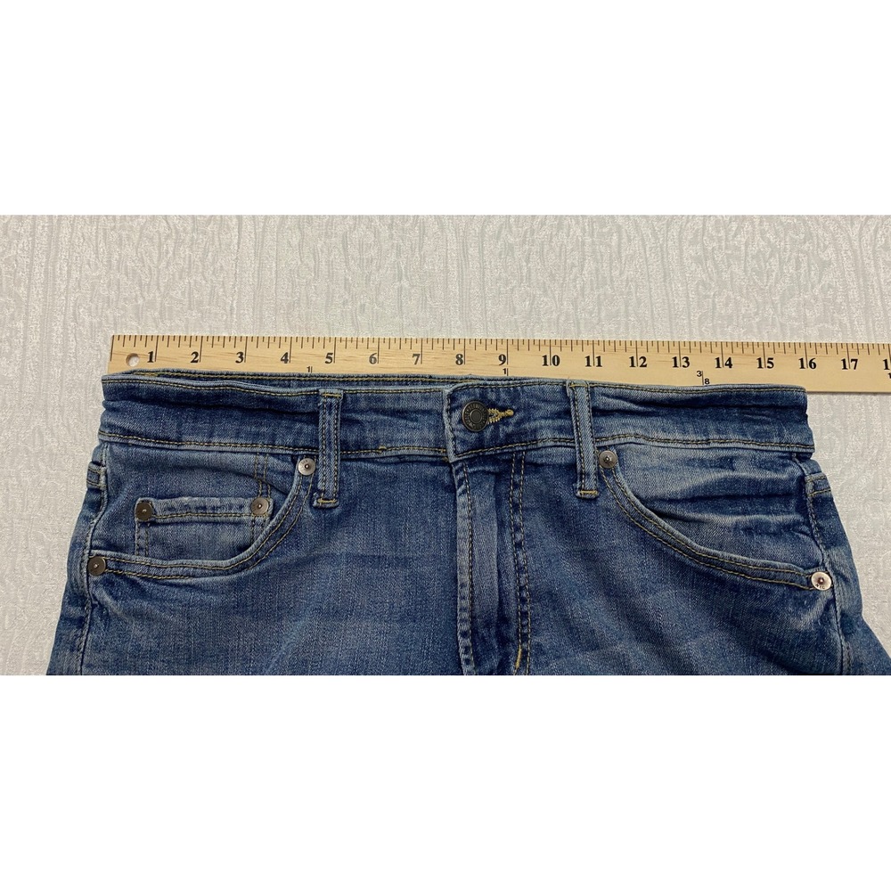 Aero Athletic Skinny Jeans Men's 28x30 Blue‎ Denim Stretch Made in Pakistan - Picture 8 of 11